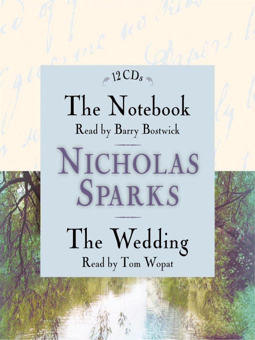 Title details for The Notebook / The Wedding by Nicholas Sparks - Wait list